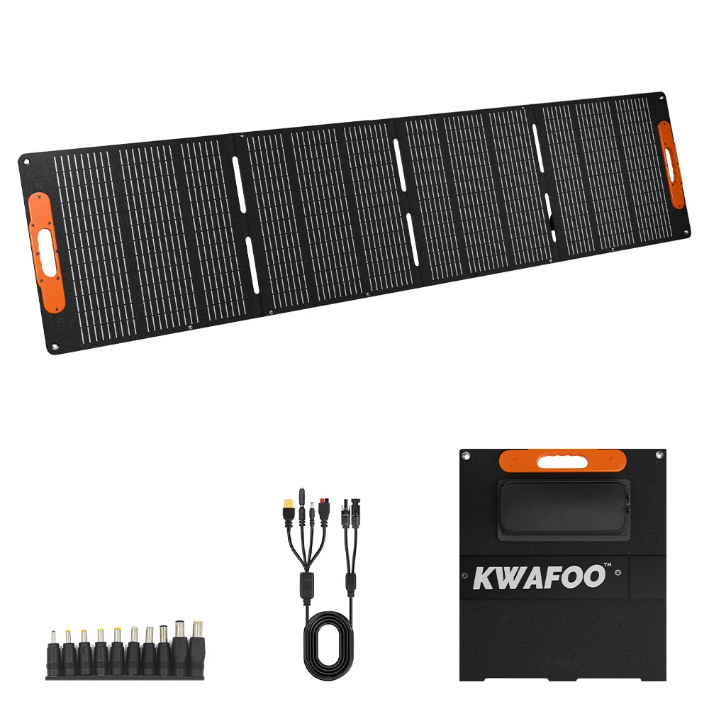 Foldable Solar PanelsPortable 200W 400W Foldable Solar Panel Used For Mobile Energy Storage And Power Supply Charging