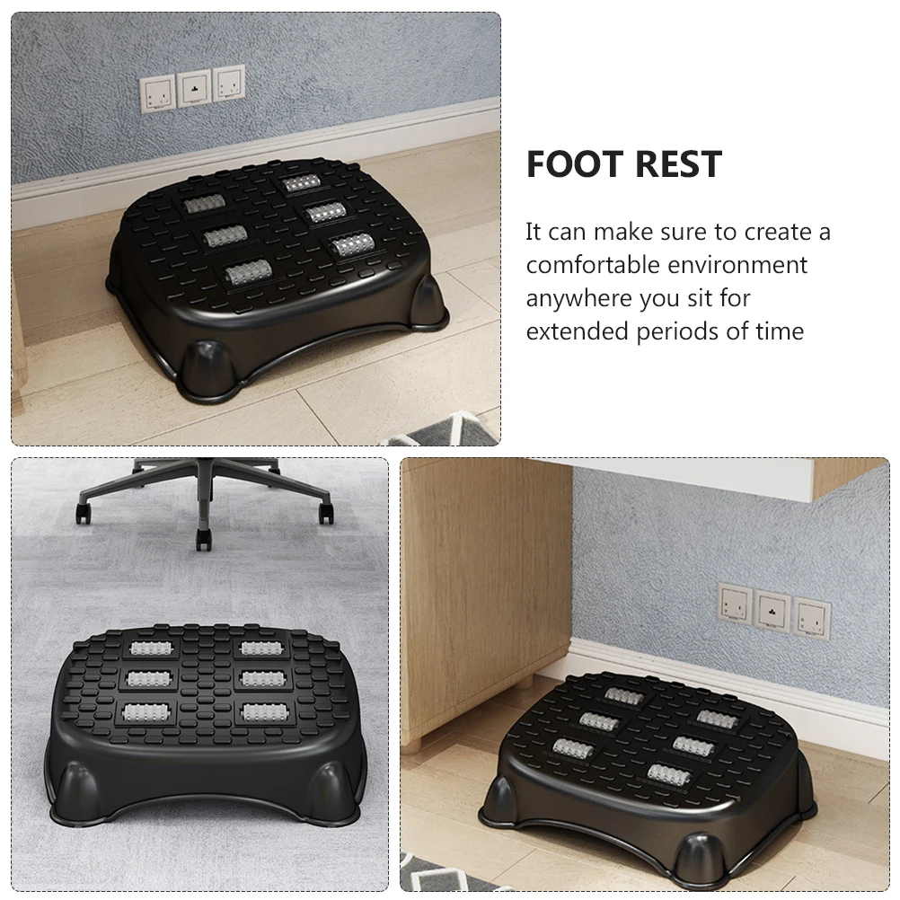 

Plastic Footrest Step Stool Comfortable Office Home Desk Rest Step Stool Toddler Mat Household Footstool Footstool Sofa