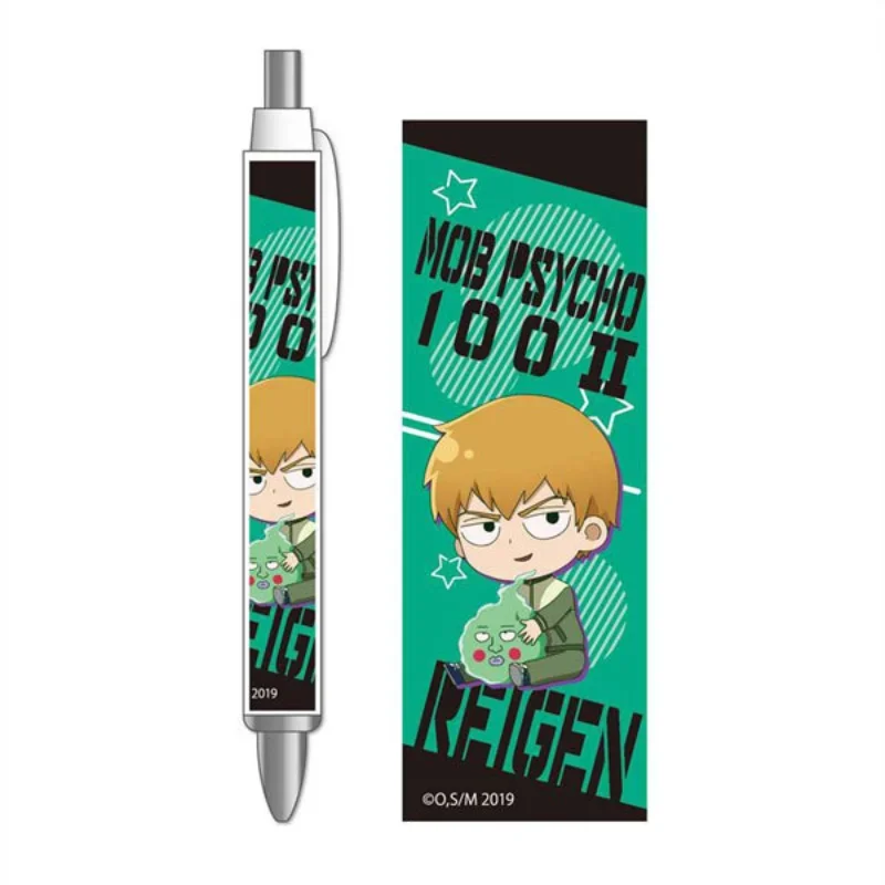 Shigeo Kageyama ReigenArataka Popular Anime Peripherals Stand Ballpoint Pen Student Supplies Pretty Stationery School Supplies