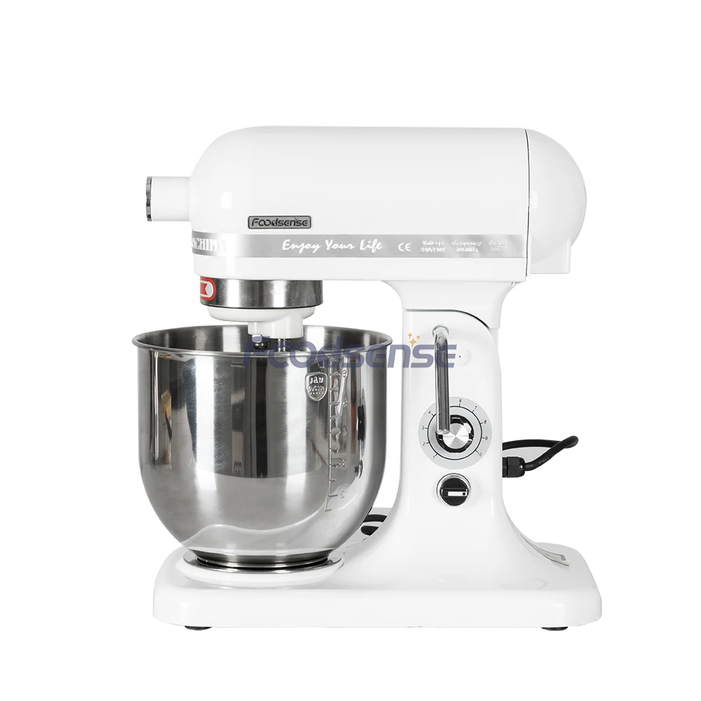 

Cake Mixer 7L Mixing Bowl Egg Whisk Cream Beater Bakery Dough Machine Electric Stand Mixer