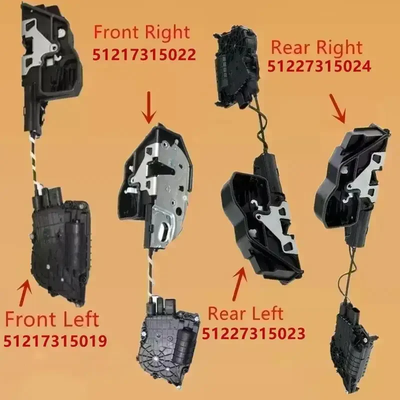 For BMW X5 E70 X6 E71 E72 Car Power Door Lock Actuator Soft Close System 51217315019 51217315022 51227315023 51227315024