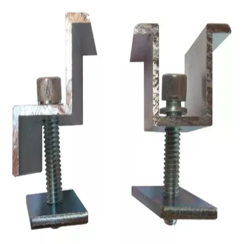 Solar Panels 2.10m Rails and Clips for Solar Energy