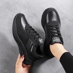 Autumn Casual Shoes for Women Comfort Platform Sneakers Women Thick Sole Lacing Running Shoes Loafers Zapatos De Mujer