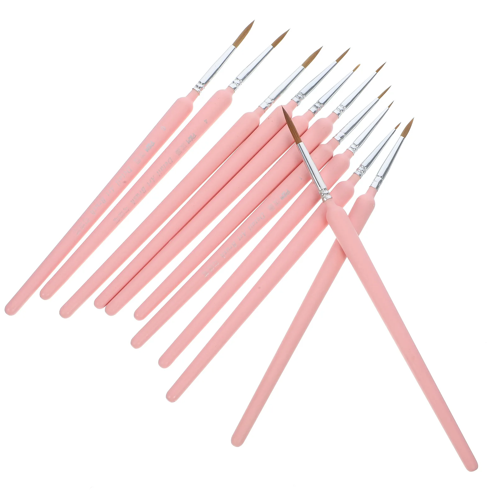 

11 Pcs Gouache Hook Pen Set Detail Paint Brush Brushes for Watercolor Painting Oil Fine