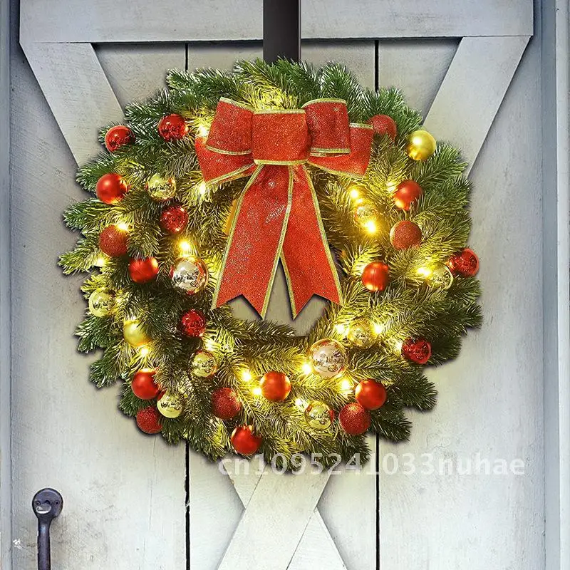 

Christmas wreath Christmas decorations window props Christmas mall Christmas wreath