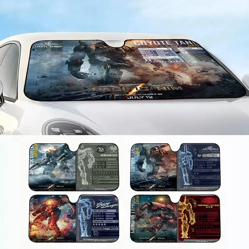 

game p-Pacific Rim Car SunShade Car insulation windshield sunshade, UV blocking sunshade protector