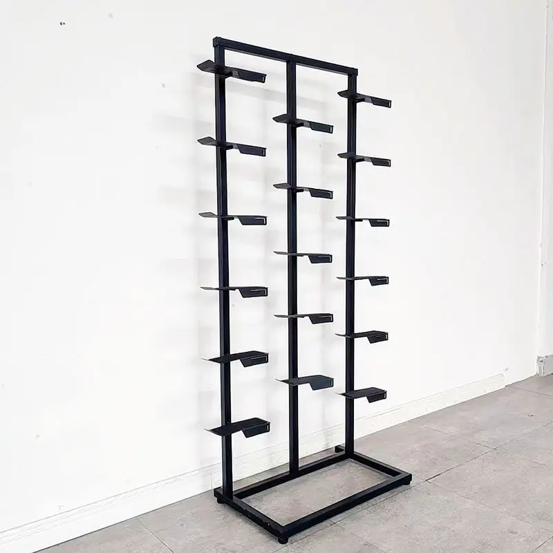Shopping mall clothing store classmates creative sports shoe store shoe rack display rack single and double sided simple