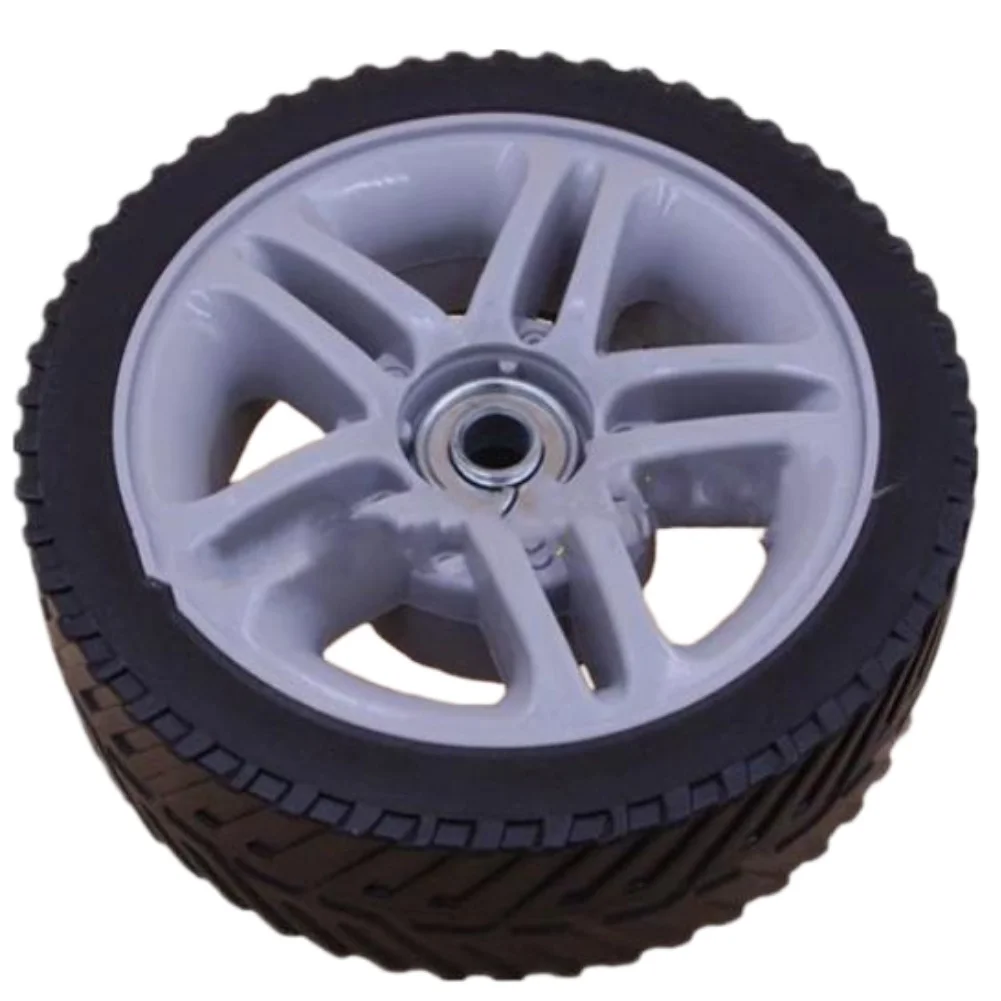 17cm Front 20mm Rear Replacement Wheels for Lawn Mowers Used in Regular Residential and Light Commercial Applications
