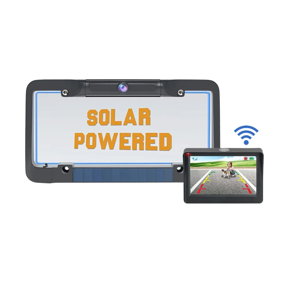 

2.4G digital Car Rear View Parking Backup Vehicle Monitor Reversing Kit Rear View System Wireless Reverse Camera