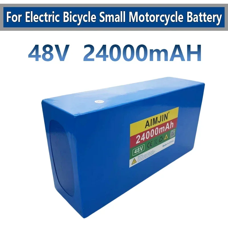 13S6P 48V 24000mah lithium battery pack, suitable for electric bicycle Kick scooters, scooters, 18650 built-in intelligent BMS