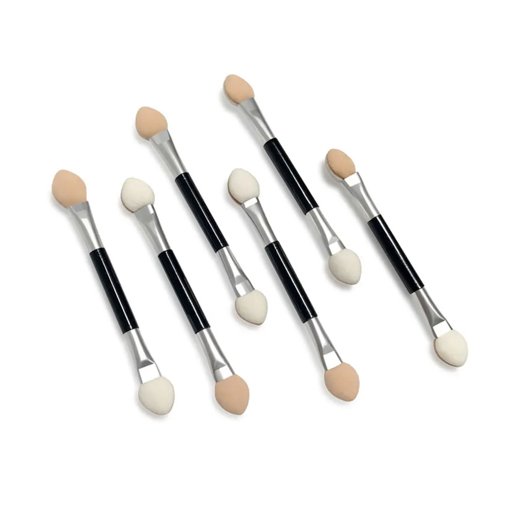 30Pcs Eye Shadow Applicator Brush Dual Tip Design Smooth Finish Lightweight Easy to Carry for Women Travel Home Use Professional