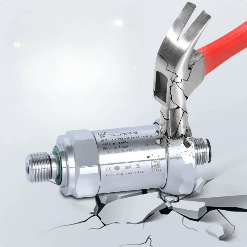 High precision pressure transmitter with digital display CYYZ11A diffusion silicon RS485 water gas oil sensor