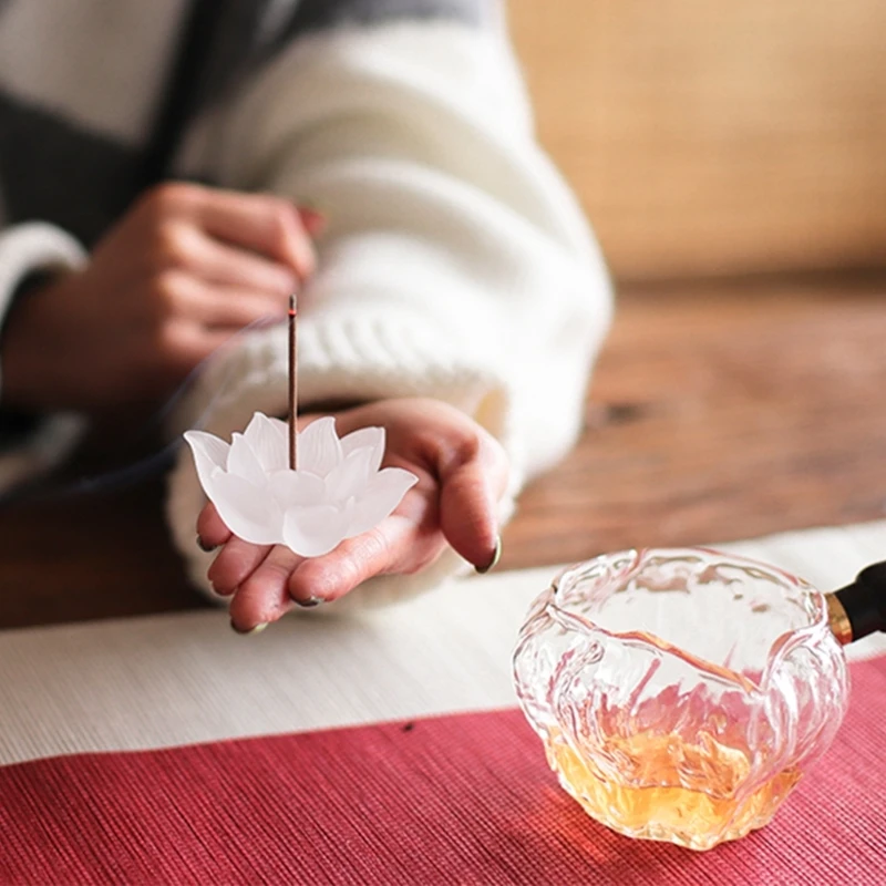 Lotus Flowers Incense Stick Holder Censer Burners Stand Multifunction House Supplies Home Bedroom Living Room Decor Wholesale