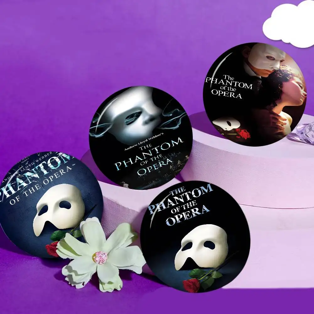 The Phantom Of The Opera 58mm Animals Funny Brooches Badge Backpack Clothes Gift Accessory