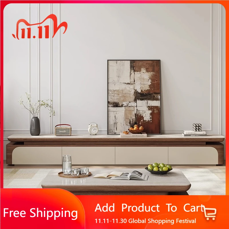 

Retro Monitor Tv Stands White Nordic Aesthetic Wood Designer Tv Stands Storage Center Entertainment Archivadores Home Furniture