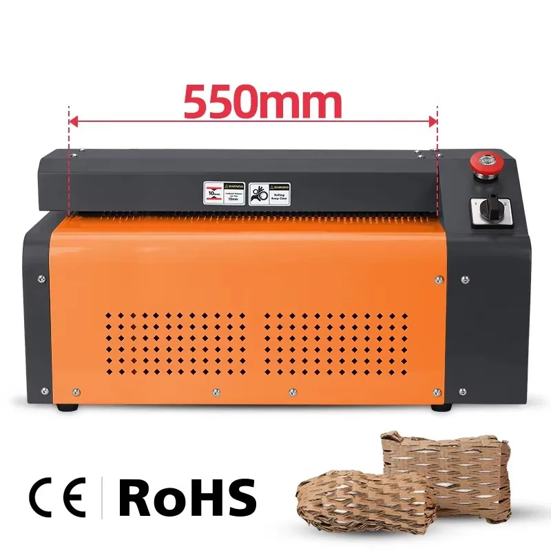 

550mm Small Carton Expanding Cuttong Carton Cardboard Shredder Chips Turning Waste Paper Into Cushion Material