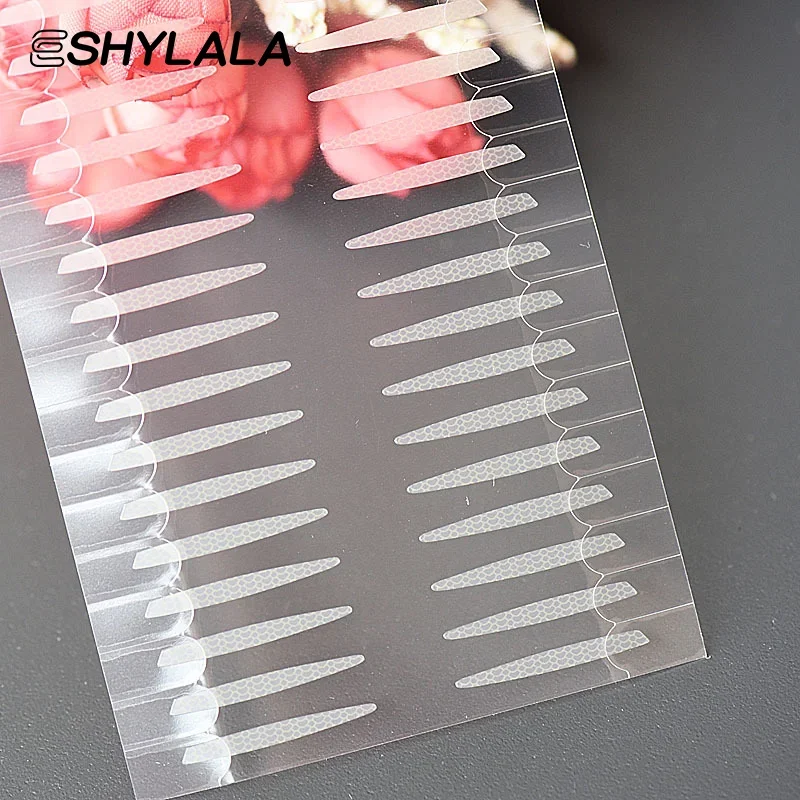 32 ピース/シート二重まぶたテープ超滞在美しい目見えない防水目大きな目メイクアップツール初心者に優しい