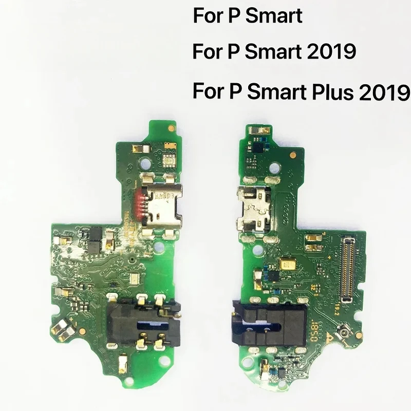 USB Charger Board For Huawei P Smart Plus 2019 Charger Port Charging Dock Connector Complete Flex Cable