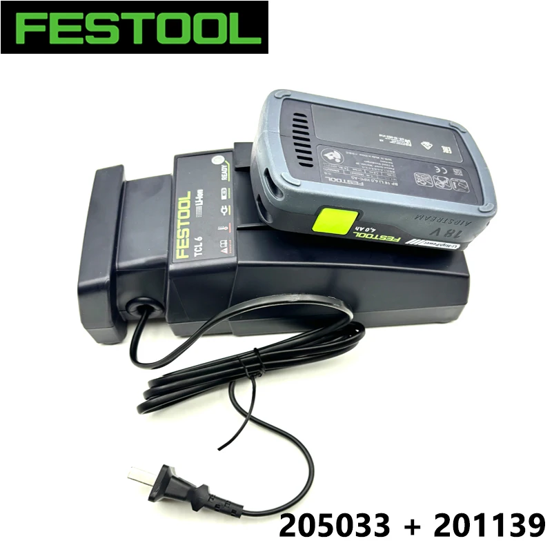 Imagem -05 - Bateria Compacta Festol Highpower Carregador Tcl para Bateria de 10.8 v a 18 v Bateria 3ah5ah