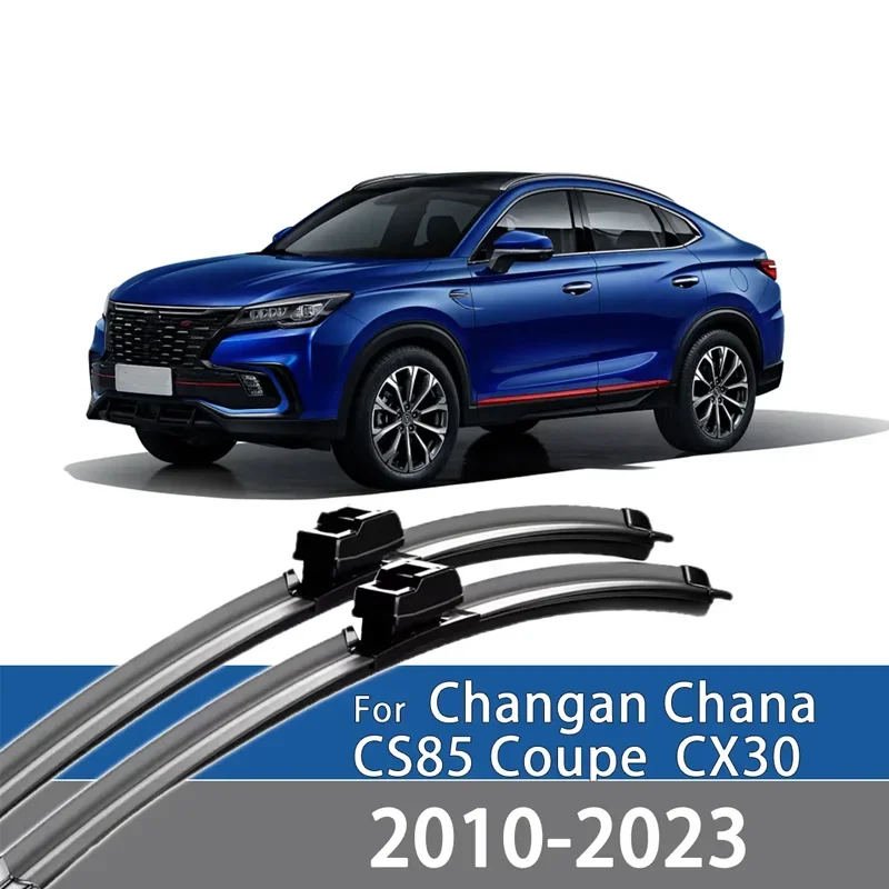 

2PCS Car Front Wiper Blades For Changan Chana CS85 Coupe CX30 2010-2023 Windshield Windscreen Accessories