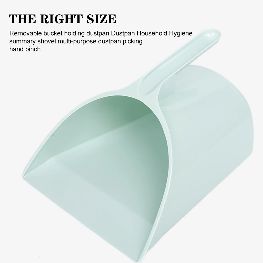 

2 Pcs Dustpan Mini Cleaning Shovel Duster Cordless Convenient Trash Portable Plastic