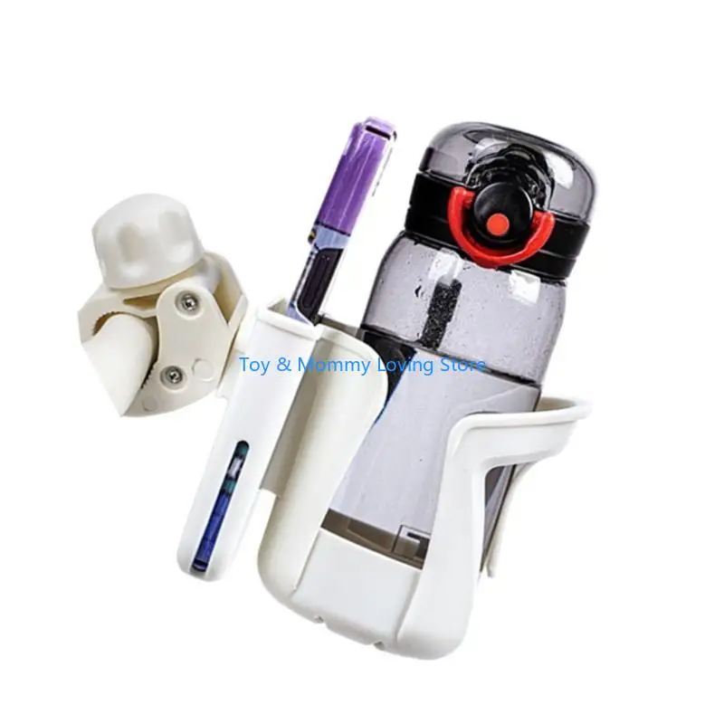 

Y1QF Держатель для напитков в коляске с креплением для телефона Подставка для бутылки с молоком незаменима для прогулок