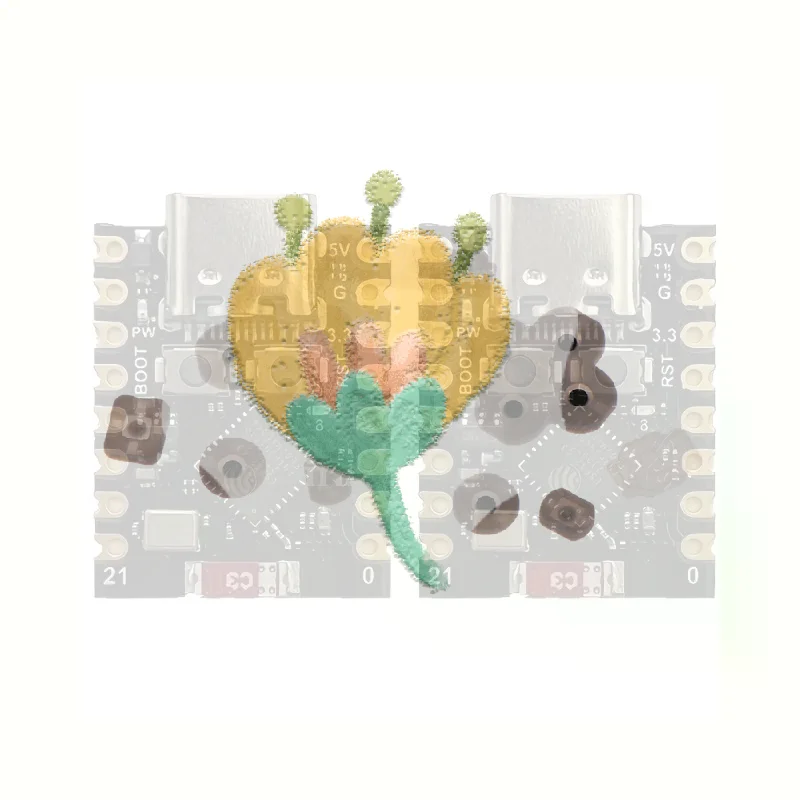 ESP32 C3 Development Board Modules Mini Wifi BT Bluetooth Module 32-Bit Single-Core Processor ESP32 C3 16Pin Type-C