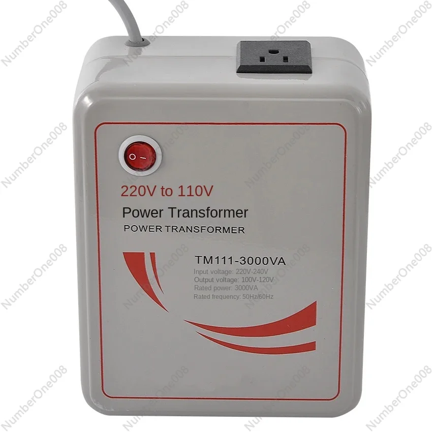 1 PC 3000w 3KVA Step Down Voltage Converter Transformer 220v-240V To 110v-120V