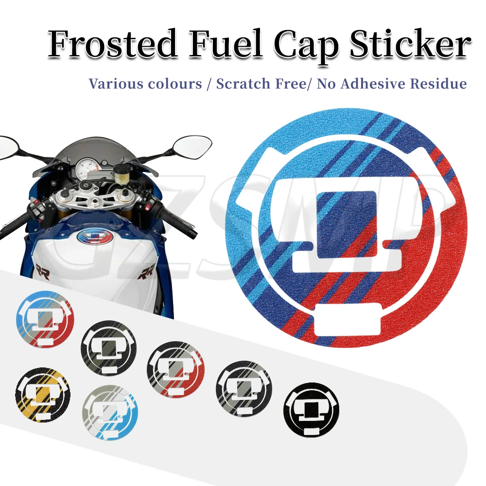 

Fit for BMW S1000 R RR K1600 GT R1200GS R NINE T Motorcycle Tank Gas Cap Pad Filler Cover Frosted Sticker Decals