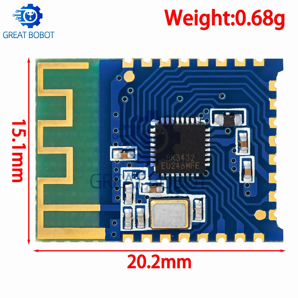 JDY-23 BLE Module (BS): Bluetooth 5.0 with CC2541 Chip – Supports Transparent Data Transmission