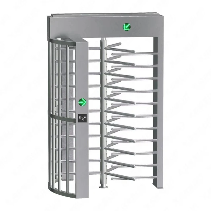 Facial Recognition Biometric Fingerprint Card Reader Face Recognition Access Control Full Height Turnstile Gate