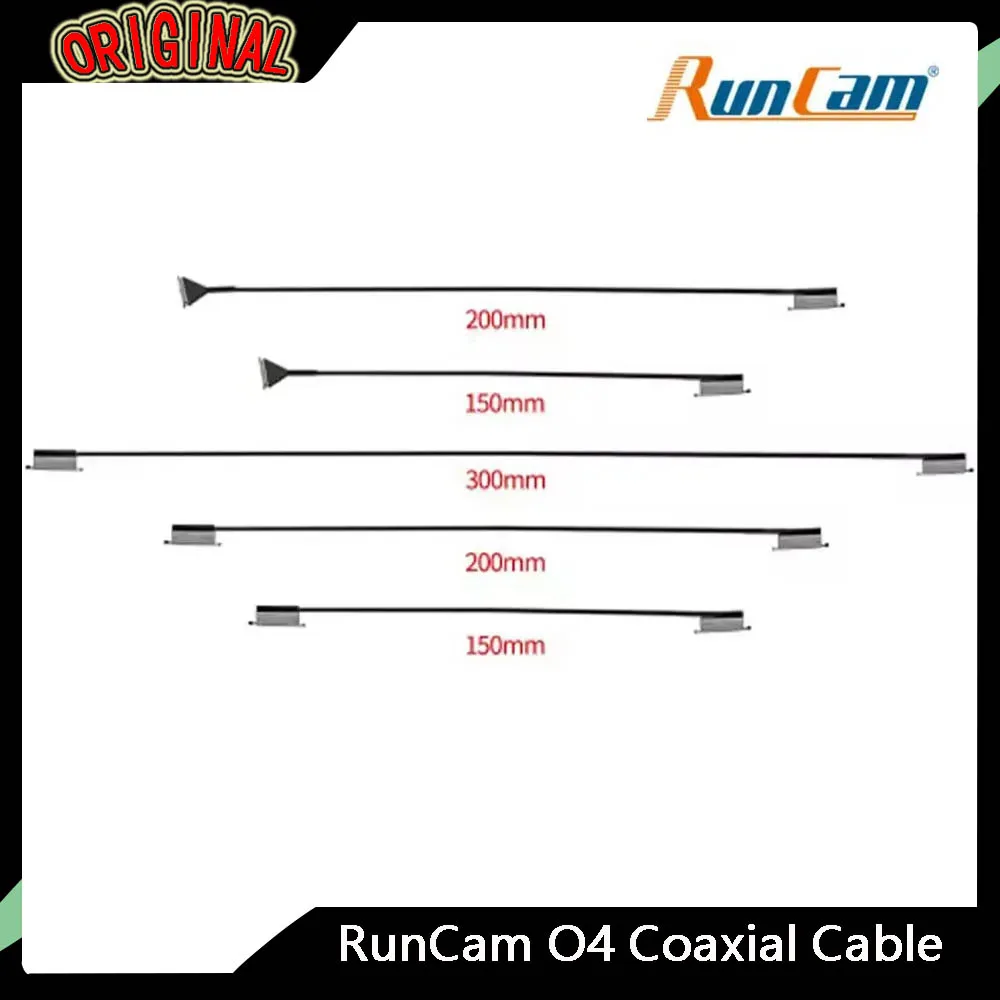 

Коаксиальный кабель RunCam O4 для цифровой системы FPV, совместимый с дронами O4/O4 Pro, длина 150 мм/200 мм/300 мм