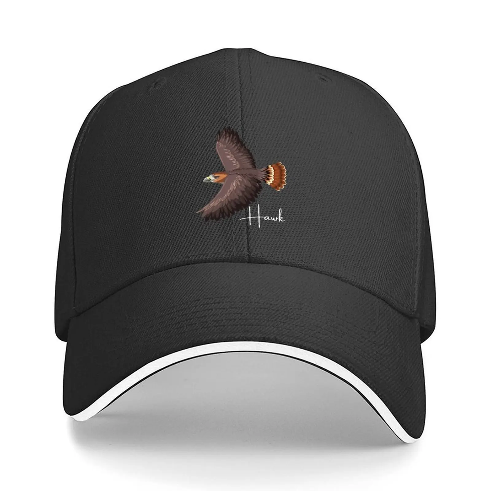 

Red Tailed Hawk Baseball Cap Golf Cap Big Size Hat tea Hat fishing hat Hats For Men Women's