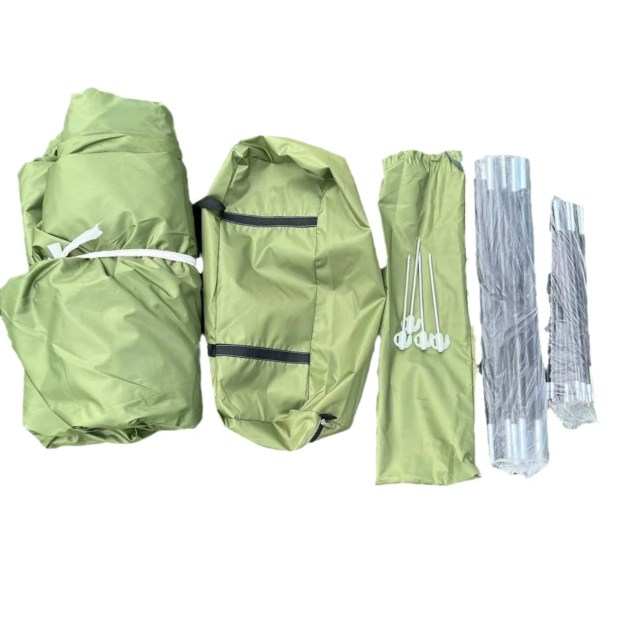 Double door bicycle tent, storage room, rear tent