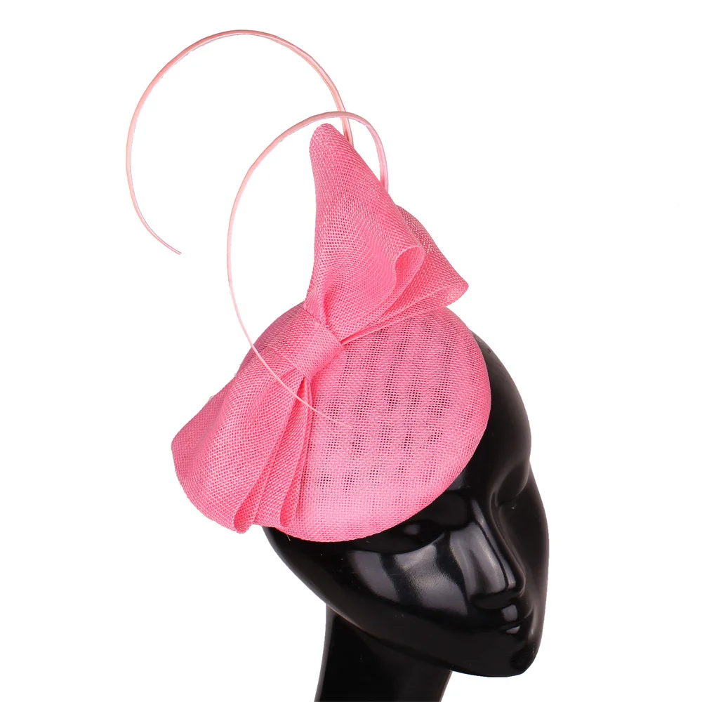 Eleganter Damen-Fascinator für Hochzeitsgäste, Erwachsenen-Party-Kopfbedeckung, Polyester-Brautkopfschmuck SYF127 Haaraccessoires – Detail 10