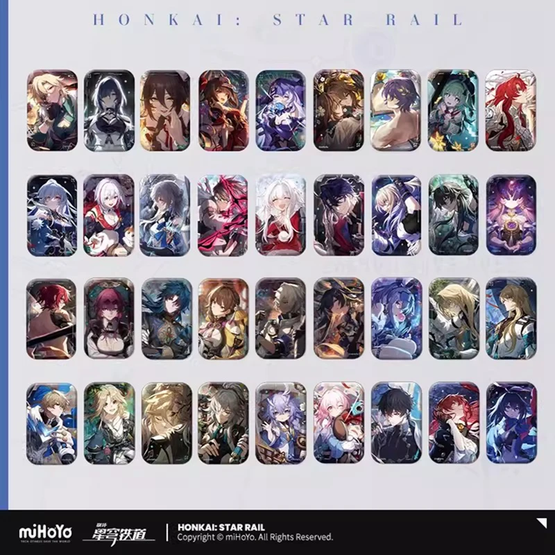 

Official Honkai: Star Rail tinplate lapel pins - Cosplay Game Peripherals Decorations Accessories Collectible Gifts New miHoYo