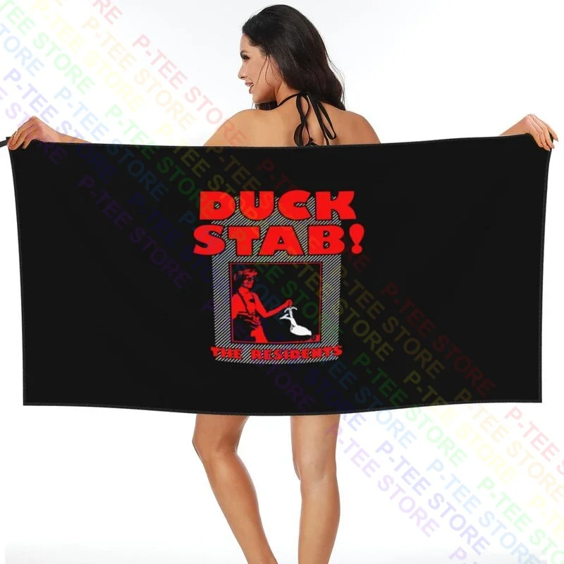 The Residents Duck Stab Rock N Roll Band Quick dry Towel Large No Fading Personalized