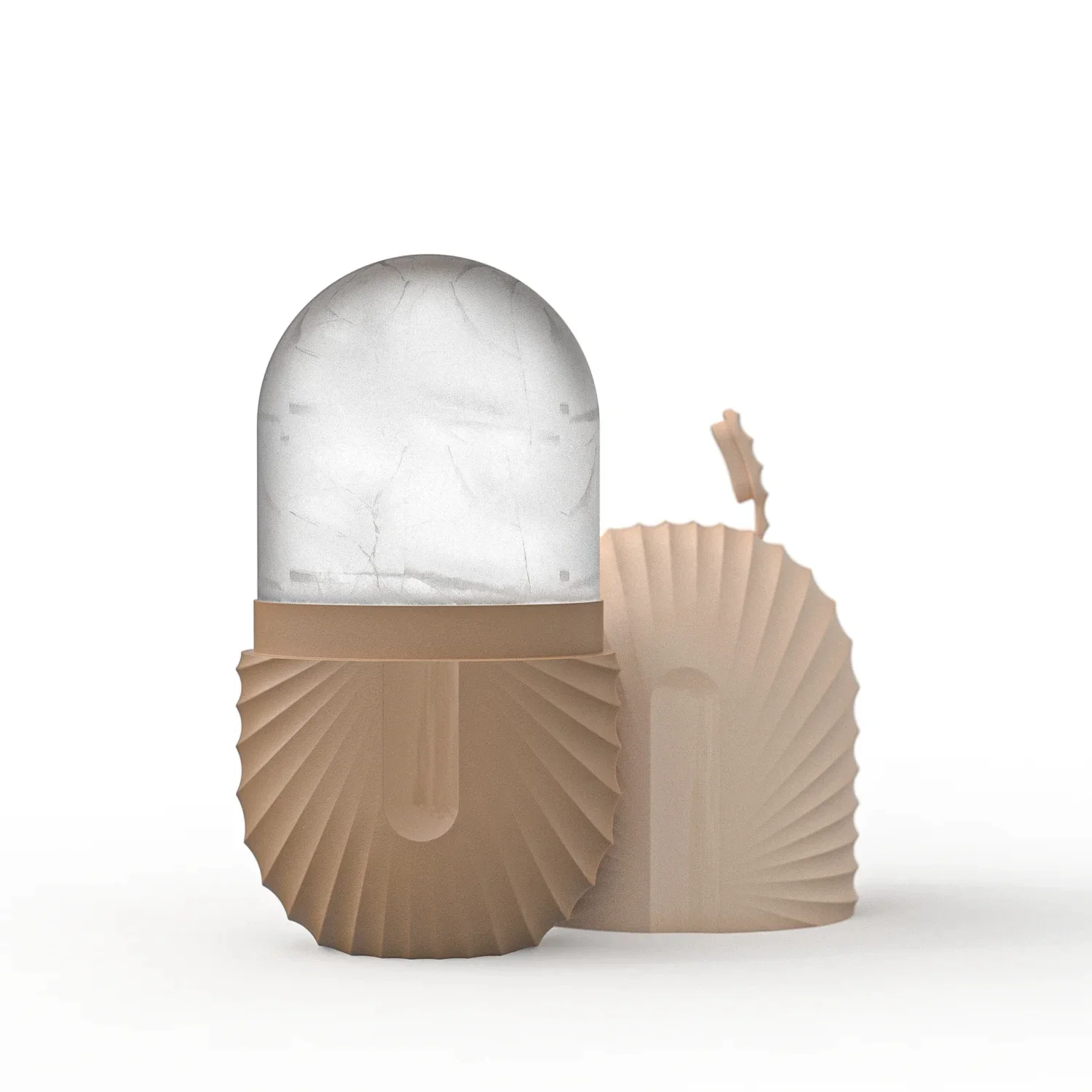 ซิลิโคน ICE Facial Roller Beauty Lifting Face Massager Contouring Eye Roller Facial Treatment ลดสิว Skin Care TOOL