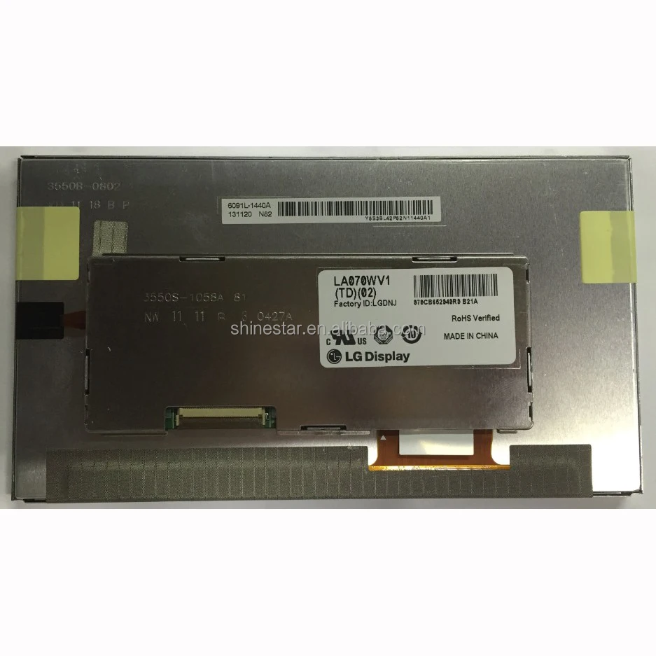 Original LCD Screen Display Panel LA070WV1(TD)(08) LA070WV1-TD08 LA070WV1-TD01 LA070WV1-TD02