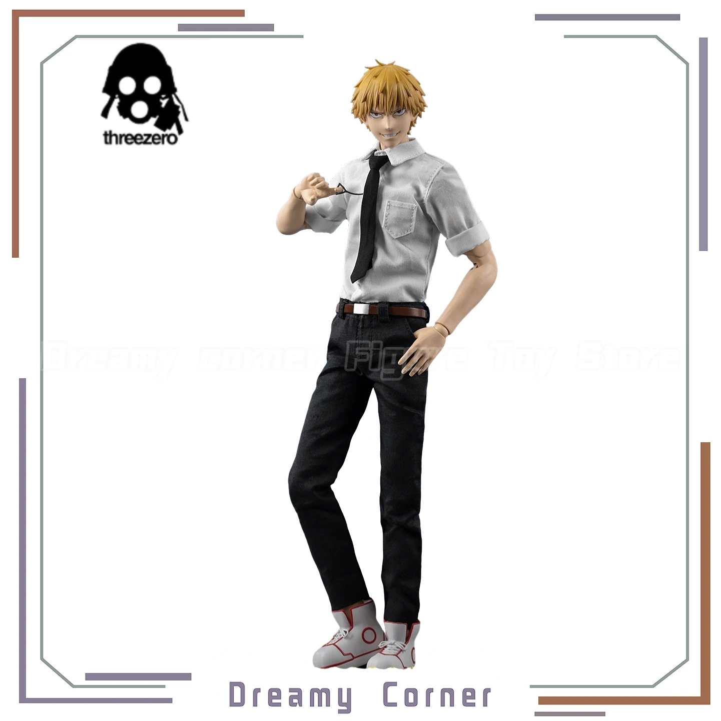 【Pre-sale】threezero FigZero 3Z0407 CHAINSAW MAN Denji 1/6 Anime Figure