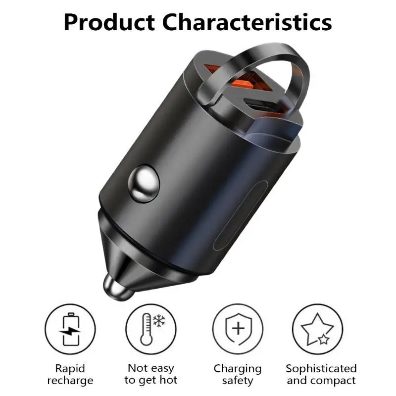 652F USB C Char Cargertes محولات أخف وزناً #3