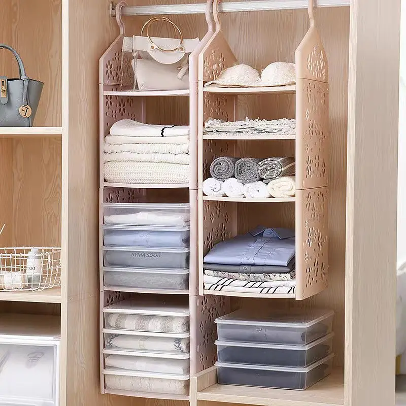 thickened-hanging-closet-storage-rack-partition-shelf-student-dormitory-organizer-shelf-wardrobe-interior-plastic-divider