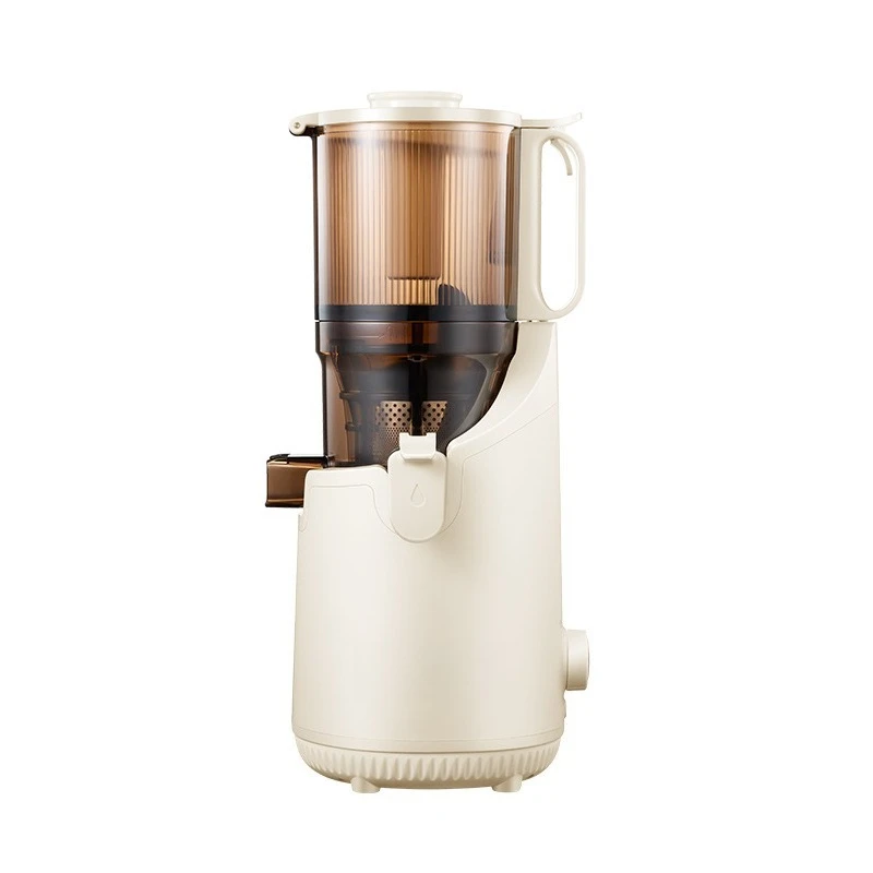 Prensa de jugo mixto, separación de escoria de jugo de escoria doméstica, exprimidor automático de frutas y verduras de molienda lenta de gran diámetro