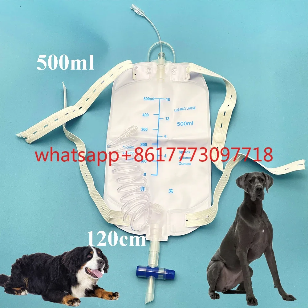 10pcs Pet cat and dog urinary bag   urine collection bag150ml 300ml 500ml