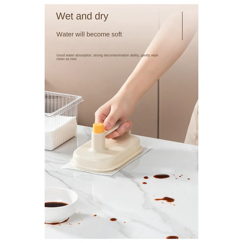 Toallitas de limpieza desechables, almohadillas desengrasantes especiales para baño, herramientas de cocina
