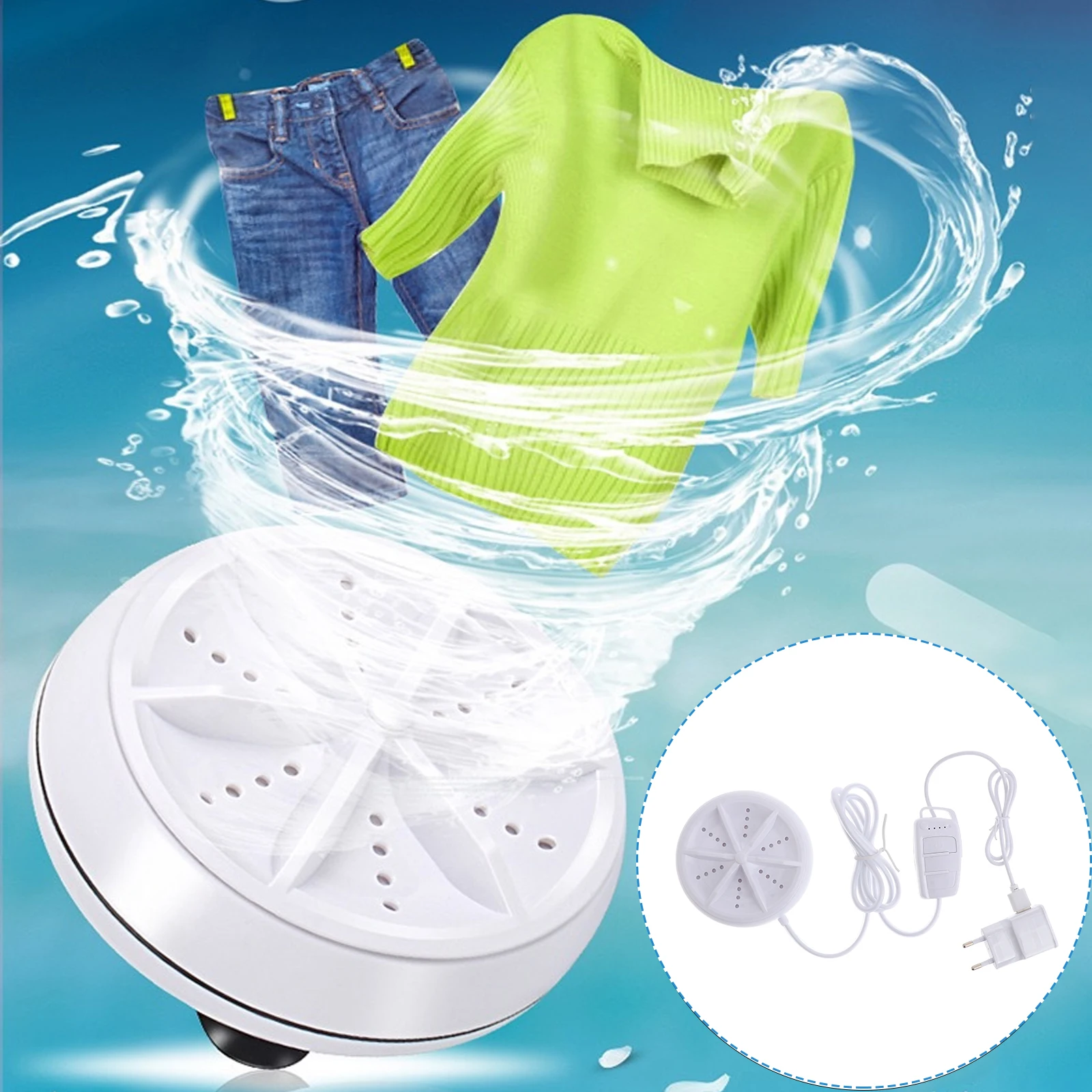 

Mini Washer Portable Clothes Cleaner Travel Laundry Tool Supply Thin Garments Washing Machine Dry Equipment
