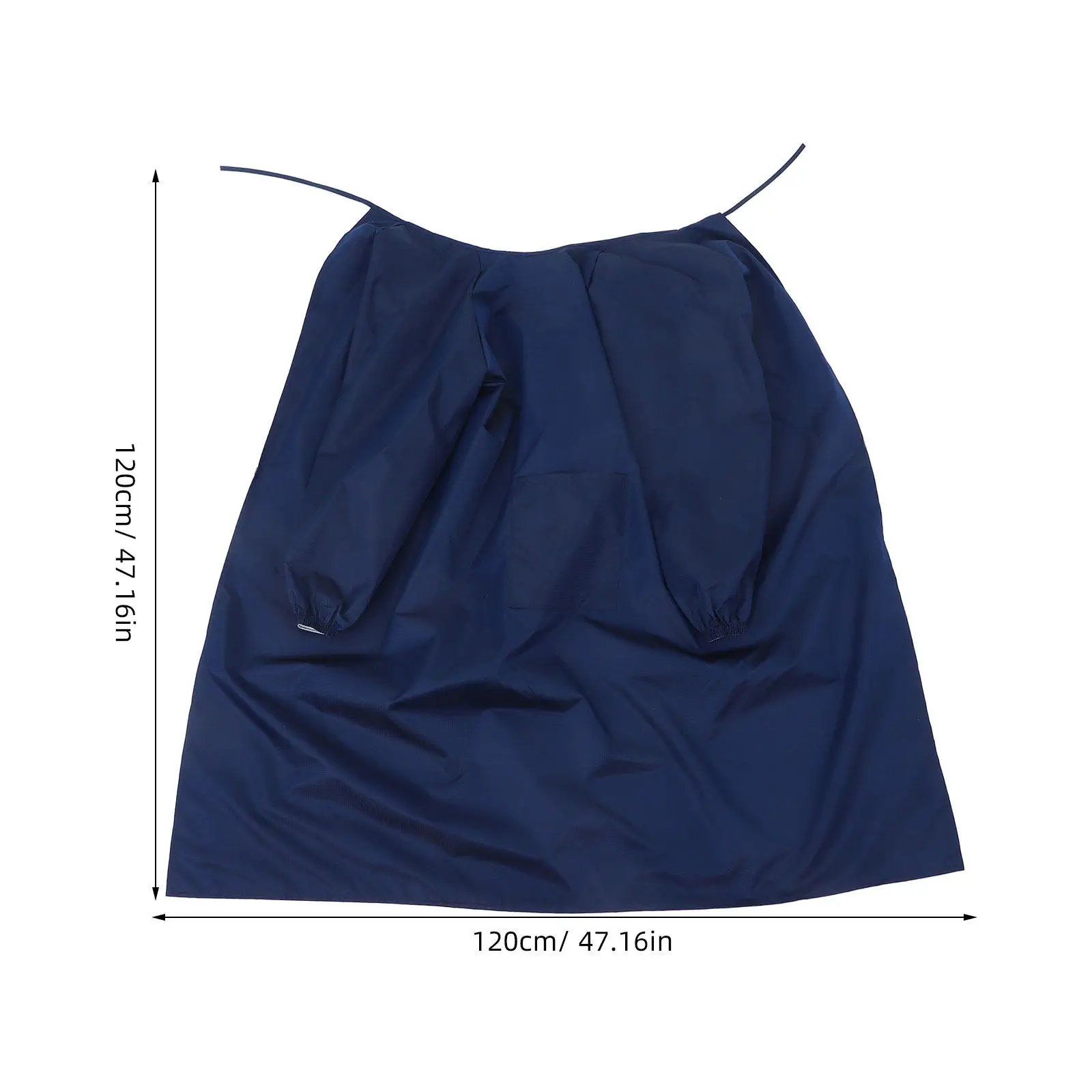 2Pcs Waterproof Apron Smock Long Sleeve Adjustable Fit Multipurpose Cooking Baking Painting Dog Grooming Oilproof Kitchen Smock