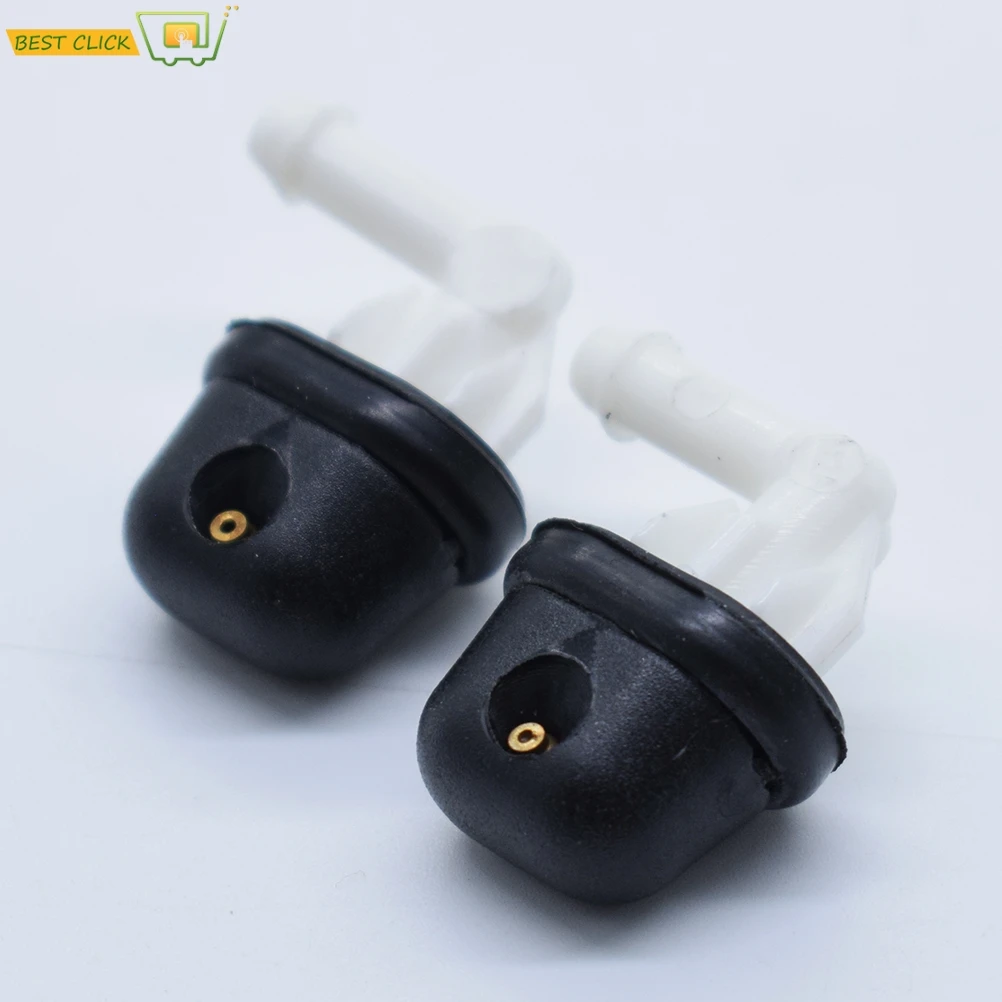 2Pcs Rear Windscreen Water Spray Windshield Wiper Washer Nozzle Jet For Citroen Xsara Picasso Xantia C4 Picasso Saxo 6438F2