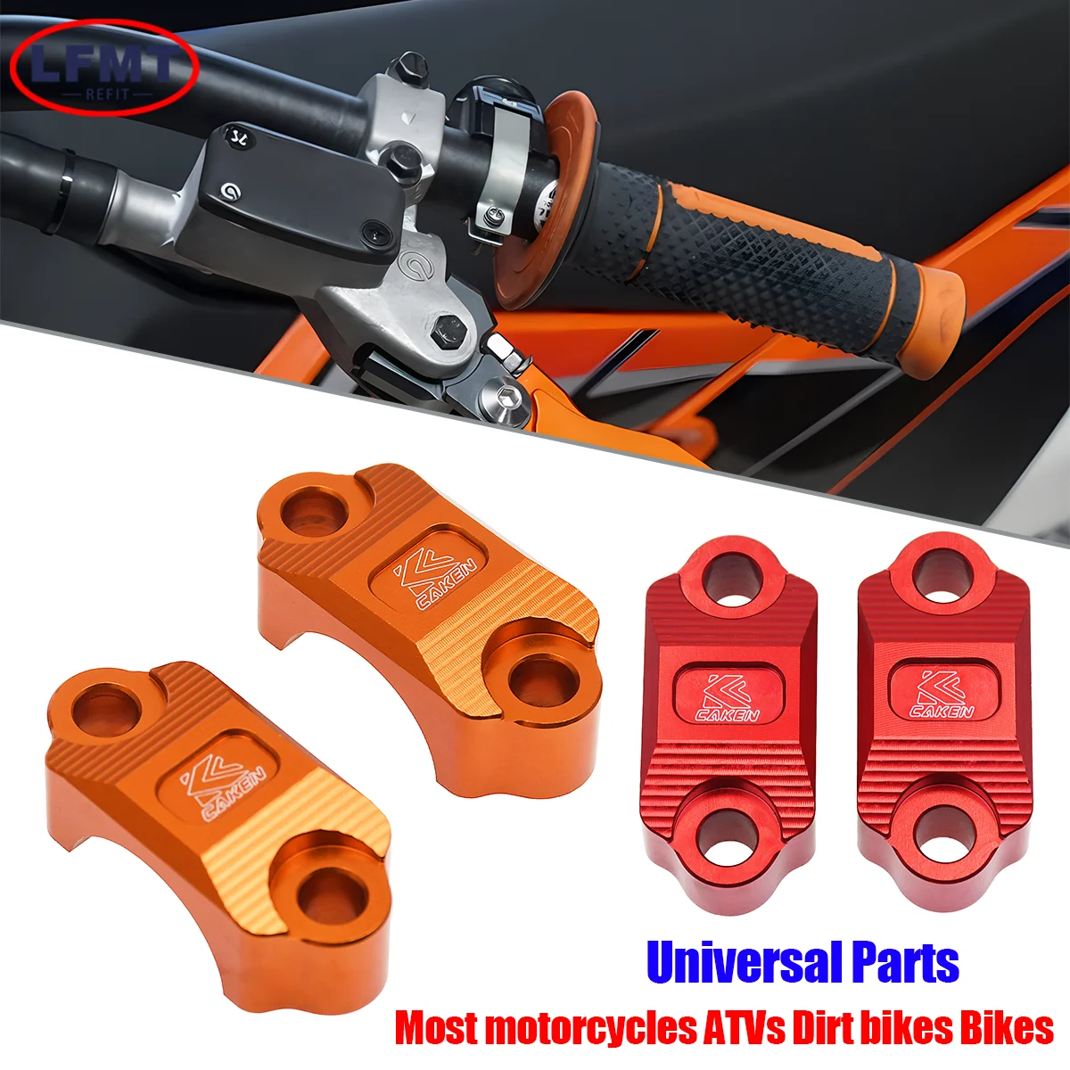 

For KTM ENDURO 690 Motorcycle Handlebar Brake Clutch Cylinder Bar Clamp Cover EXC EXCF SXF 250 300 350 400 450 500 530 SX 65 85