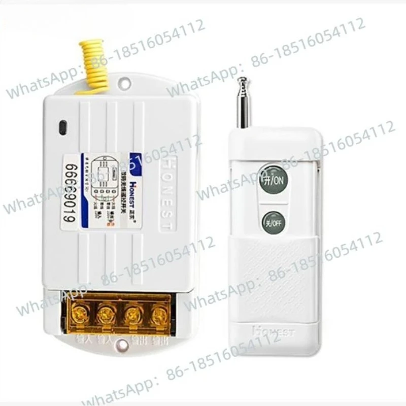 

Wireless remote control switch 220V single-phase pump motor remote control switch